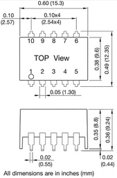 Non Isolated POL DC/DC Converter, ITE, 1 Output, 7.5 W, 15 V, 500 mA, Adjustable