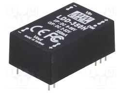 Converter: DC/DC; 18W; Uin: 9÷56V; Uout: 2÷52VDC; Iin: 320mA; 15.6g
