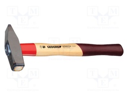 Hammer; fitter type; 300mm; 300g; wood (hickory)