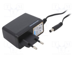 Power supply: switched-mode; volatage source; 12VDC; 2A; 24W; 86%