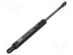 Gas spring; E: 245mm; Features: with welded steel eyes; Øout: 18mm