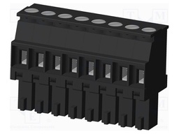 Connector: pluggable terminal block; plug; female; angled 90°