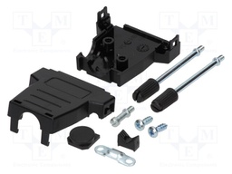 Enclosure: for D-Sub connectors; D-Sub 15pin,D-Sub HD 26pin
