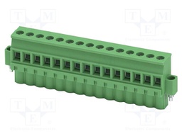 PCB connector, nominal cross section: 2.5 mm?, color: green,