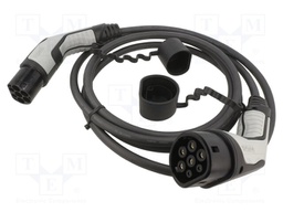 Cable: eMobility; 480V; 26.6kW; Type 2,both sides; IP44; 4m; 32A
