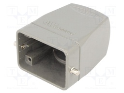 Enclosure: for HDC connectors; size 6B; for cable; for latch