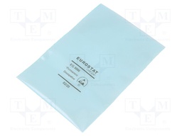 Protection bag; ESD; L: 102mm; W: 76mm; Thk: 75um; IEC 61340-5-1