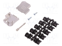 Enclosure: for D-Sub connectors; D-Sub 9pin,D-Sub HD 15pin