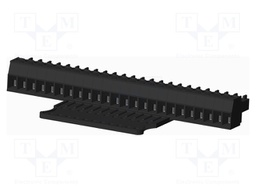 Connector: pluggable terminal block; plug; female; straight; 300V