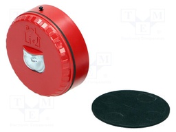 Signaller: lighting; flashing light; red; Series: Solista LX; IP33