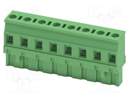 PCB connector, nominal cross section: 2.5 mm?, color: green,