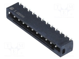 Connector: wire-board; female; PIN: 10; 2.54mm; SMT; socket; 6A