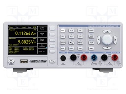 Meter: benchtop multimeter; Sampling: 200x/s