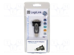 Adapter USB-RS232; D-Sub 9pin plug,USB A plug; USB 1.1,USB 2.0