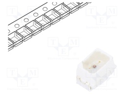 LED; SMD; Mini PLCC2,2014; yellow; 230-530mcd; 2x1.4x1.3mm; 120°