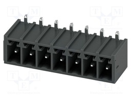 PCB headers, nominal cross section: 1.5 mm2, color: black, n