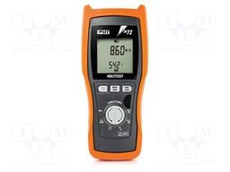 Meter: insulation resistance; LCD; VAC accuracy: ±(2%+2digit)