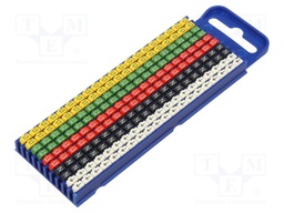 Markers for cables and wires; 2.8÷3.8mm; polyamide; push-in