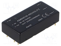 Converter: DC/DC; Protection: short circuit protection SCP