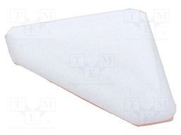 Cap for LED profiles; Application: 45-MDF