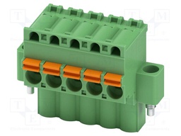 PCB connector, nominal cross section: 2.5 mm?, color: green,
