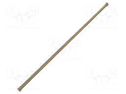 Extension cord; telescopic garden shower; 700mm; brass