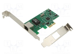 PC extension card: PCIe; RJ45; full duplex,Wake-On-LAN; 1000Mbps