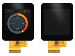 Display: TFT; 2.4"; 240x320; Illumin: LED; 47.7x51.35mm; RGB