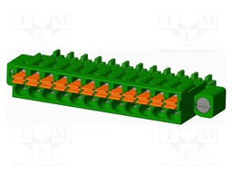 Connector: pluggable terminal block; plug; female; straight; 5.5A