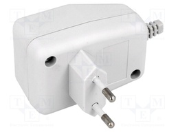 Enclosure: for power supplies; X: 48mm; Y: 71mm; Z: 48mm; grey