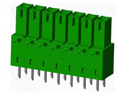 Connector: pluggable terminal block; socket; female; straight