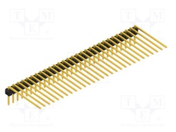 Connector: pin strips; pin header; male; PIN: 29; 2.54mm; THT; 1x29