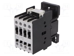 Contactor: 3-pole; NO x3; Auxiliary contacts: NO; 110VAC; 18A; CEM