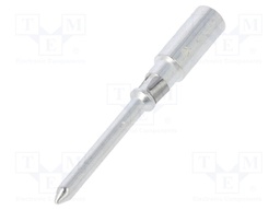 Contact; male; 2.5mm2; 14AWG; silver plated; crimped; bulk; 10A