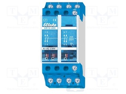 Contactor: 4-pole installation; Ioper.max: 25A; 230VAC; NO x4