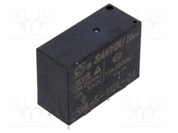 Relay: electromagnetic; Ucoil: 12VDC