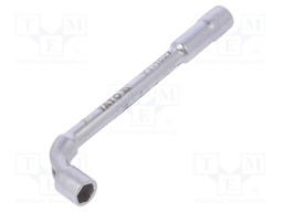 Key; L-type,socket spanner; HEX 7mm; Chrom-vanadium steel; 106mm