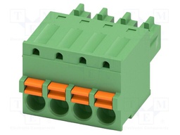 PCB connector, nominal cross section: 1.5 mm?, color: green,
