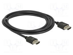 Cable; HDMI plug,both sides; HDMI 2.1,Ultra High Speed; Len: 2m