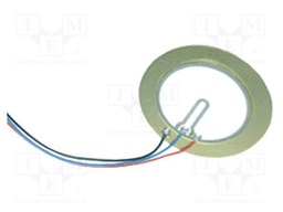 Sound transducer: piezo signaller; cables; 3.4kHz; -20÷70°C