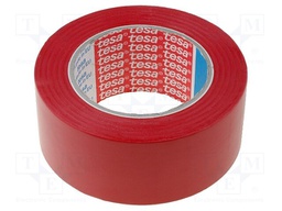 Tape: marking; W: 50mm; L: 33m; Colour: red; D: 180um; 1.8N/cm; 200%