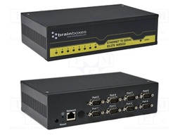 Industrial module: serial device server; Number of ports: 9
