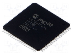 IC: PIC microcontroller; 512kB; 300MHz; 2.5÷3.6VDC; SMD; TQFP144