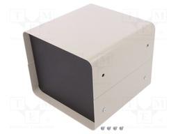 Enclosure: with panel; vented; 1401; X: 152mm; Y: 152mm; Z: 127mm