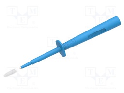 Measuring tip; 16A; blue; Socket size: 4mm; L: 140.4mm