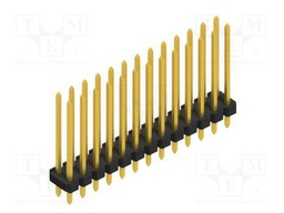 Connector: pin strips; pin header; male; PIN: 26; 2.54mm; THT; 2x13
