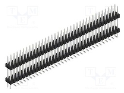 Connector: pin strips; pin header; male; PIN: 70; 2.54mm; SMT; 2x35
