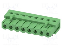 PCB headers, nominal cross section: 2.5 mm?, color: green, n