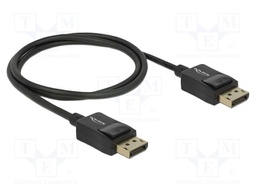 Cable; DisplayPort plug,both sides; DisplayPort 1.4; Len: 1m
