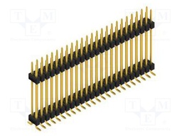 Connector: pin strips; pin header; male; PIN: 48; 2.54mm; SMT; 2x24